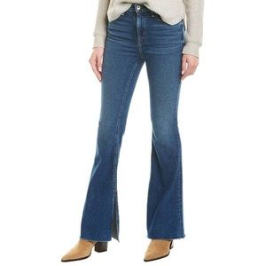 Rag & bone Bella flare split hem jeans NWT
